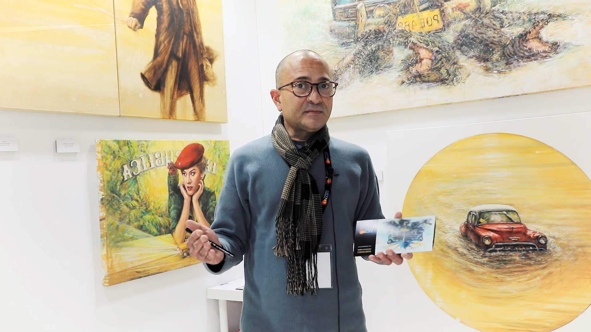 Cargar video: Euliser Polanco nos habla de su exposición Artist Experience