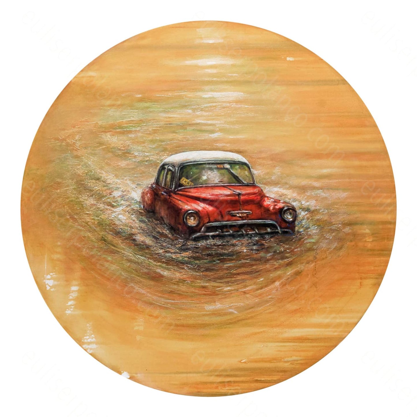 Agua Ii Cuadro Al Óleo