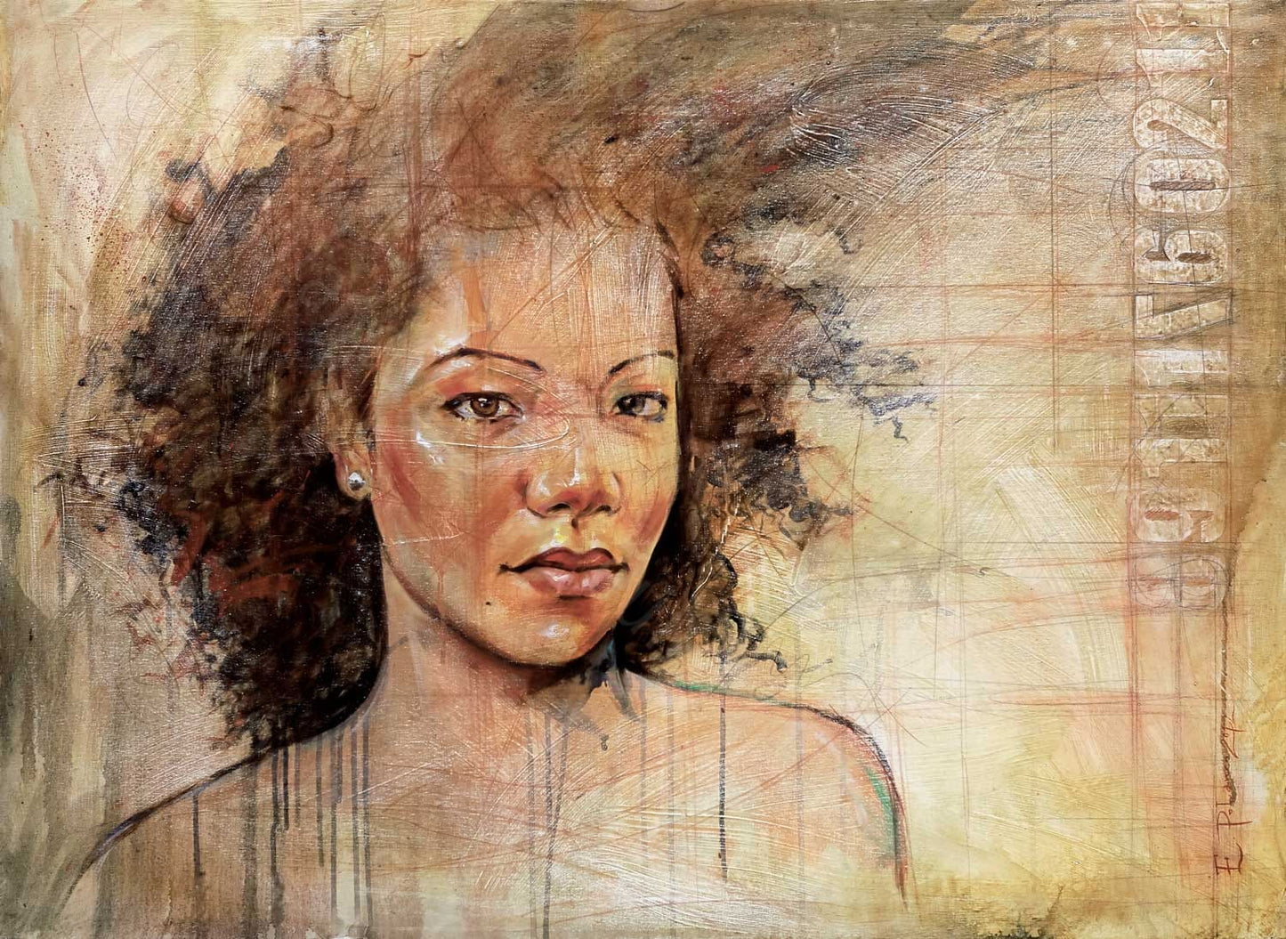 Elba Cuadro Al Óleo